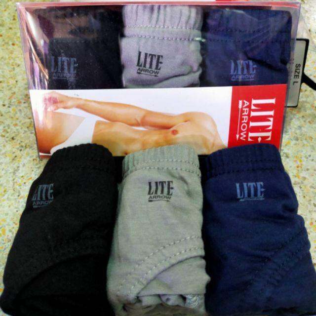 miinshop-เสื้อผู้ชาย-เสื้อผ้าผู้ชายเท่ๆ-กางเกงในชาย-arrow-lite-แพค3สุดคุ้ม-เสื้อผู้ชายสไตร์เกาหลี