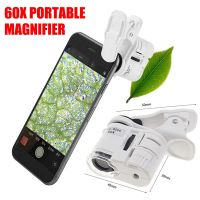 60X Magnifier Magnifying Glass Microscope with