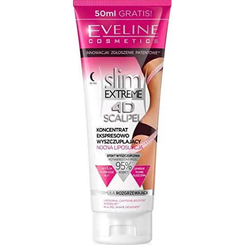 Eveline Cosmetics Slim Extreme 4d Scalpel Express Slimming Concentrate Night Liposuction Cream