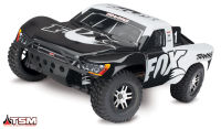 รถบังคับไฟฟ้า TRAXXAS Slash 4X4 VXL TSM ขับเคลื่อน 4 ล้อสปีด VXL-3s มีระบบ TSM ความเร็วสูงสุด 96+ กม./ชม. มอเตอร์ Velineon 3500 Brushless