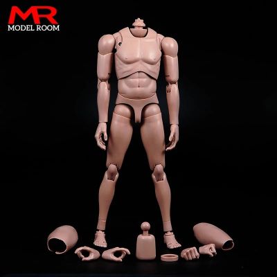 ZZOOI MX02-A/B 1/6 Europe Skin Male Action Figure Doll 12 Soldier Super Flexible Joint Body Fit 1:6 Head Sculpt Model Toy
