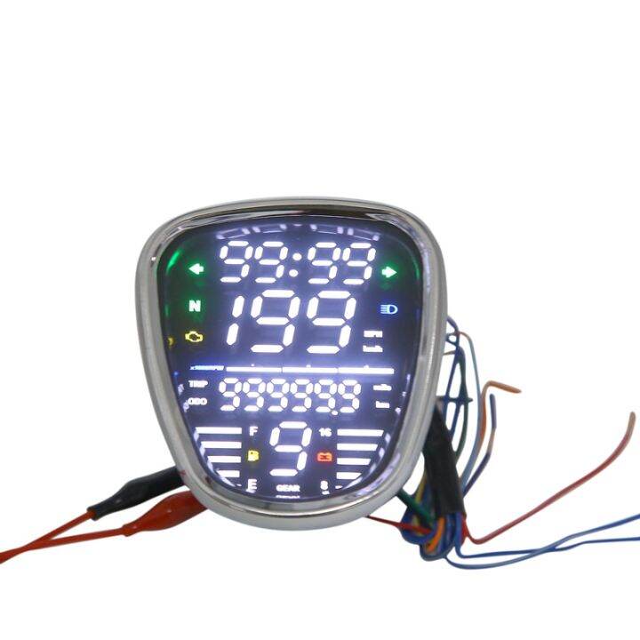 for-honda-c70-c90-motorcycle-led-digital-meter-rpm-odometer-speedometer-assy