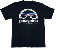 เสื้อยืด คอกลม แขนสั้น แฟชั่น ลายภูเขา patagonia conquerors of the useless พาตาโกเนีย ปาตาโกเนีย unisex