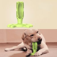 Dogs Puppy Durable Chew Toys Stand Column Pet Molar Bromopnea Teeth Cleaning Tool Interactive Toothbrush Toy Dental Mascotas