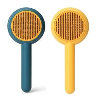 Dog Brush For Shedding Self Cleaning Grooming Brush Anti-Slip Cat Dog Grooming Brush Portable Dog Brush excellent