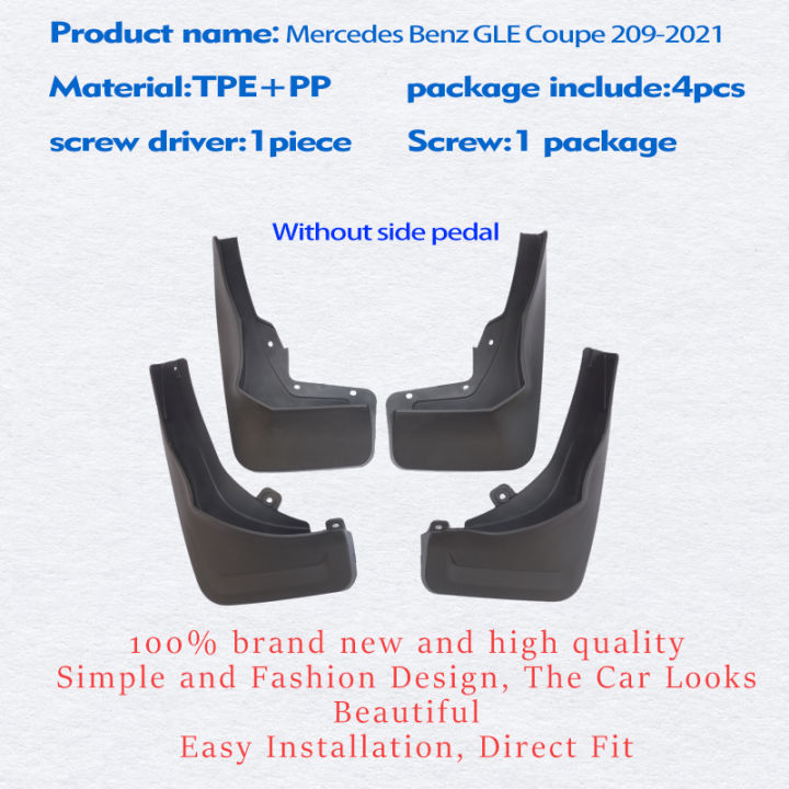 2019-2021-mudflaps-สำหรับ-benz-gle-coupe-w167-mudguards-fender-mud-flap-guard-splash-mudguard-รถอุปกรณ์เสริม-auto-styline