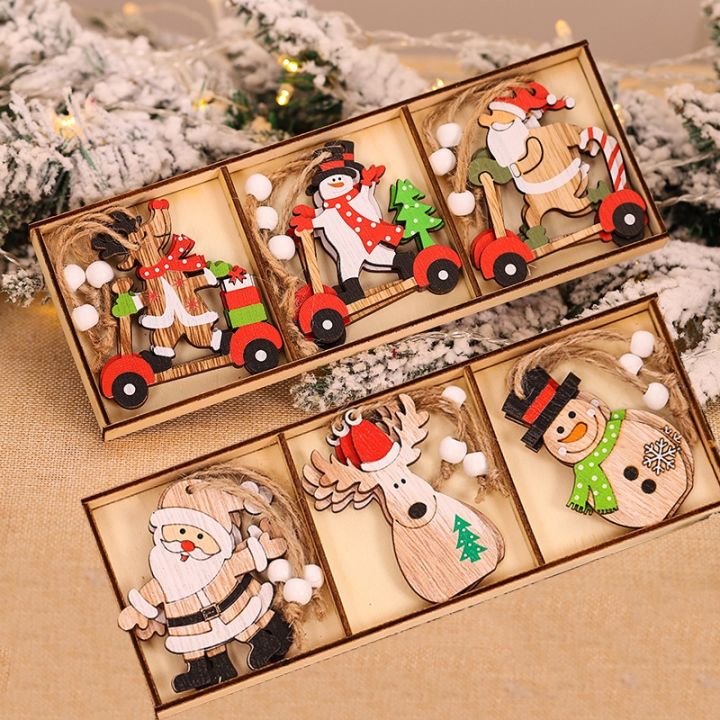 like-activities-9pcs-boxcarpendants-santa-elktree-แขวนเครื่องประดับ2022ปีใหม่-noel-navidadgift