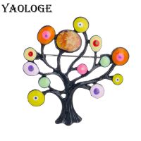 【CW】 YAOLOGE Colorful Enamel Brooches New Design Badges Weddings Office Brooch Pins Jewelry Gifts брошь