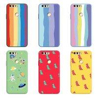 ▣♛❧ For Huawei Honor 8 8A 8C 8S 8X Max 8Lite Case Cartoon Pattern Silicone Painted Shockproof Phone Protection Cover