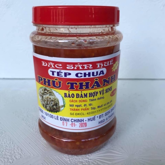 Tép chua phú thành 500g - đặc sản huế - siêu ngon - ảnh sản phẩm 3