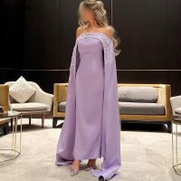 【HOT】✻◘₪ Prom Dresses Saudi Arabic Sleeves Formal Gowns Dubai Wear Outfits Evening