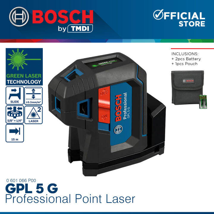 BOSCH Professional 5 Point Laser GPL 5G CrossLine Laser Level Self
