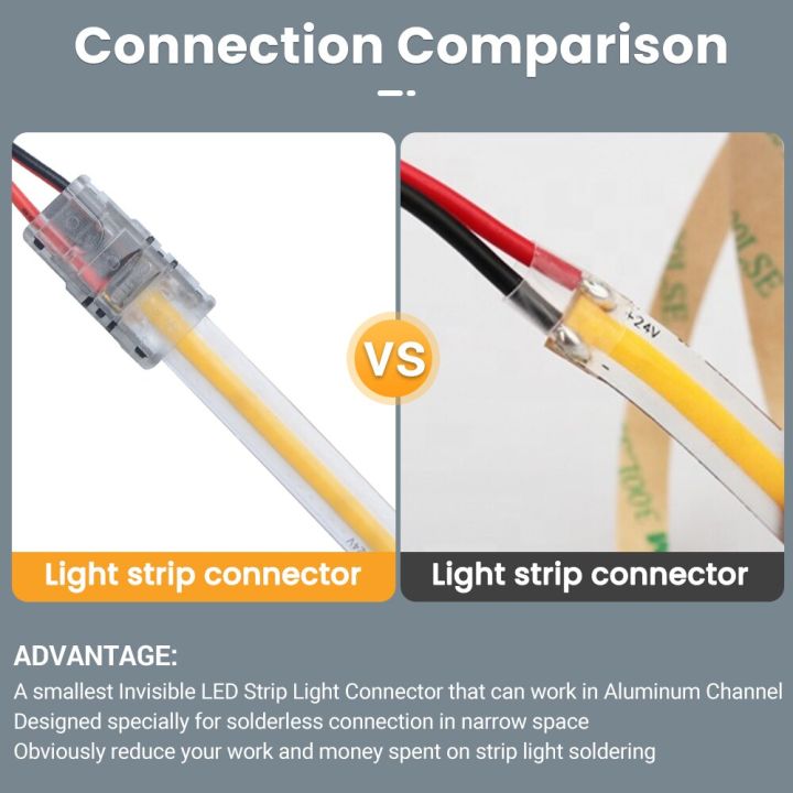 hot-k-สายต่อเปลือย-led-smd-cob-ip65-2pin-ip20-8mm-สายข้อต่อเร็วเทอร์มินัลเชื่อมต่อต่อสีเดียวสำหรับ12v-24v-5ชิ้น