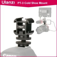 《Miss you electronic》 Ulanzi Triple 3 Cold Shoe Mount OnShoe Mount รองรับ BY-MM1ไมโครโฟน VideoLight สำหรับ DSLRCanonMicrophone Accessories