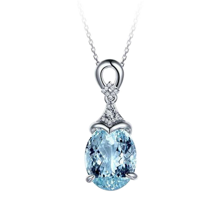 ร้อน-สร้อยคอพลอยสีฟ้าธรรมชาติสำหรับผู้หญิง-rhinestone-water-drop-chain-สร้อยคอจี้สุภาพสตรี-vintage-choker-สร้อยคอ-jewelr-s