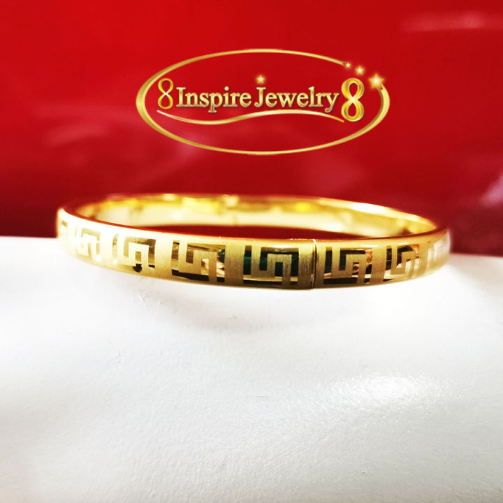 inspire-jewelry-กำไลพลอย-กำไลเพชร-กำไลทอง-gold-plated-white-gold-plated