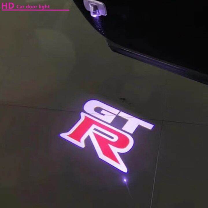 LED Car Door Light Ghost Shadow Light For GTR R34 / R35 GTR Courtesy Light Auto