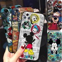 Disney Mickey Mouse Comics For Huawei P50 P40 P30 P20 Pro Lite 5G P Smart Z 2019 2021 Phone Case Black Coque Bumper Carcasa