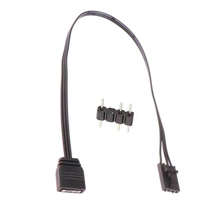 for-corsair-4pin-rgb-to-standard-argb-3-pin-5v-adapter-connector-rgb-cable-25cm