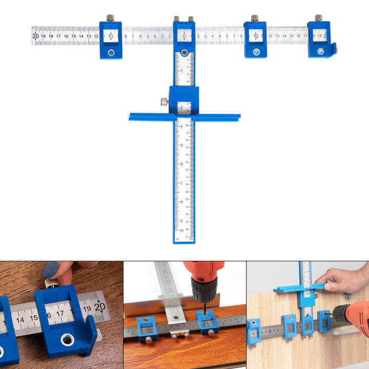 Door Handle Installation Hardware Fixture Adjustable Auxiliary