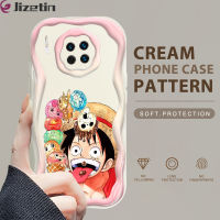 (มาใหม่ล่าสุด) เคสสำหรับ Honor โทรศัพท์ Jizetin 20 Huawei Mate 30คู่30 Pro Mate 40 Mate 40 Pro น่ารักลาย Luffy เคสเนื้อครีมขอบลอนเคสซิลิโคนแบบนิ่มเคสโทรศัพท์