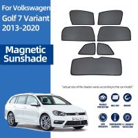 For Volkswagen VW GOLF 7 Variant 2012-2020 Magnetic Car Sunshade Visor Front Windshield Frame Curtain Rear Side Window Sun Shade Sunshades