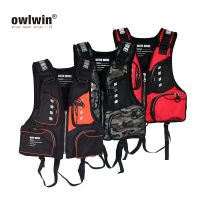 2020 NEW OWLWIN Fishing Life Jacket Vest Multi-function Buoyancy 115 Kg Outdoors Sports