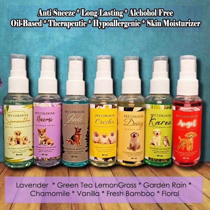 Magic House for Pets Premium Pet Cologne 50ml/120ml Essential Oil