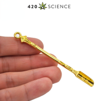 COD! 420 Science Gold 80mm Cleaning Tool Multifunctional Spoon