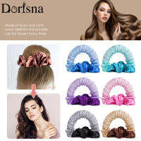 Dorisna Heatless Curling Rod Headband No Heat Curls Ribbon Hair Rollers Sleeping Soft Headband Hair Curlers DIY เครื่องมือจัดแต่งทรงผม