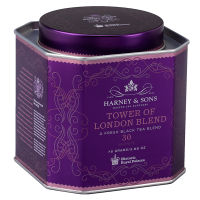 Harney&amp;Sons Tower of London นิยมที่สุดในชุด HRP หอมมาก ชาดำกับผลไม้อบแห้ง เอิร์ลเกรย์ วานิลลา แบล็คเคอร์แรนท์ น้ำผึ้ง