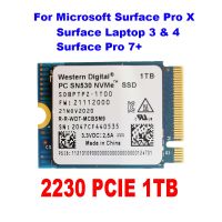 [พร้อมส่ง] Western Digital WD PC SN530 M.2 2230 SSD 1TB NVMe PCIe สำหรับ Microsoft Surface Pro X &amp; Pro 7 + &amp; 8 Surface Laptop 3 &amp; 4