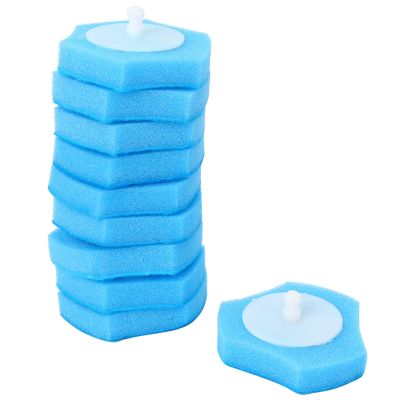 32 Pcs Toilet Stick Replacement,Toilet Cleaner Replacement,Disposable Toilet Brush Head,Toilet Brush Replacement Head