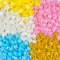 Edible Five-Pointed Star Sprinkles Decoration Beads Colorful Baking Fondant