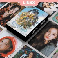 【Moon night 】Linxx โปสการ์ด อัลบั้ม IVE Expérgo Lomo Card Kpop 55 ชิ้น