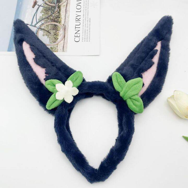 elastic-headband-genshin-impact-headwear-washable-headwear-hair-band-cute-ear-make-up-tighnari-cosplay