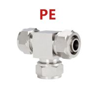 Metal Pneumatic Fitting Pipe Connector Tube Air Quick Fittings Water Push In Hose Couping 4mm 6mm 8mm 10mm 12mm 14mm Pu Pv Pe