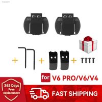 □♛ 2PCS Clips Metal Bracket for Vnetphone EJEAS V6 Pro V4 Intercom Motorcycle Bluetooth Helmet Interphone Headset Accessories Gift