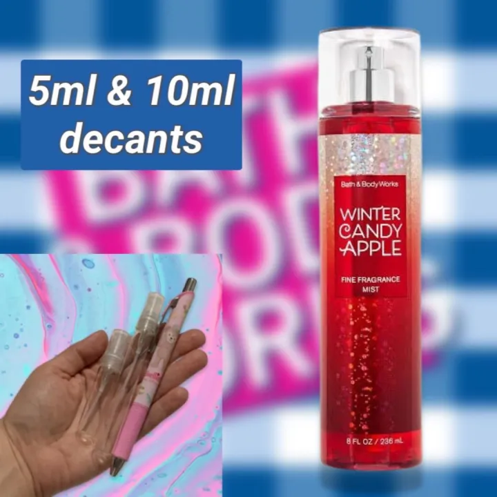 Winter Candy Apple Bath and Body Works BBW Fine Fragrance Mist 5ml