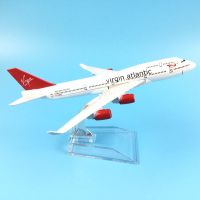 Airplane Model 16cm Virgin Atlantic Boeing 737 Plane Model Aircraft Model 1:400 Diecast Metal Airplanes Plane Toy Gift