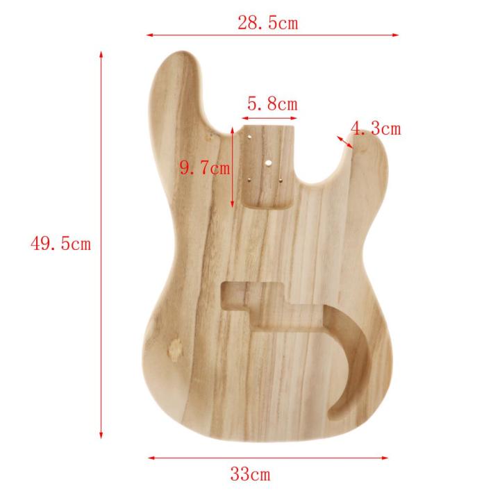 moon-pomelo-bass-diy-kit-solid-maple-body-ที่ยังไม่เสร็จสำหรับ-pb-bass-electric-guitar-replacement