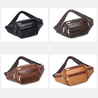 Mens Waist Bag Multi-Pockets Storage Fanny Pack Bag