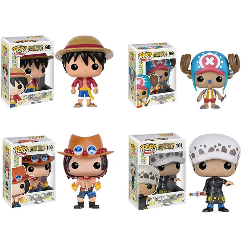 Toystoreshop Funko Pop Anime Onepiece Figure Luffy & Chopper & Ace & Law &  Zoro & Figure For Kids Play Collectible New Year Birthday Gift For Kids  10Cm | Lazada Ph