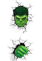 2PCS Universal รถสติกเกอร์ติดรถป้ายสัญลักษณ์ 3D Hulk สติกเกอร์สติกเกอร์ตกแต่งสำหรับฮอนด้าซุบารุ Nissan Proton KIA MAZDA Volkswagen อุปกรณ์มีสไตล์อัตโนมัติ