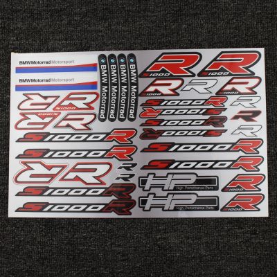 Motorcycle Logo REFLECTIVE Stickers FAIRING Decals for BMW S1000R HP 2020