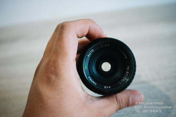 ขายเลนส์มือหมุน-hansa-28mm-f2-8-สำหรับใส่กล้อง-fujifilm-mirrorless-ได้ทุกรุ่น-serial-8710017