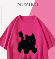 NUZIRO(พร้อมส่ง)เสื้อยืดแขนสั้น รูปแบบแมวดำ ผ้านิ่ม เด้ง ใส่สบาย สไตล์เกาหลี #B0195