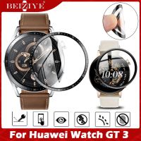 ฟิล์ม ใส สำหรับ for Huawei Watch GT 3 42mm 46mm สมาร์ทวอช ฟิล์มติดนาฬิกา ฟิล์มกันรอย แบบโค้ง for Huawei Watch GT 3 Smartwatch Films สีใส ฟิล์มกันรอย แบบโค้ง