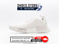 รองท้าผ้าใบ Add NMD R1 สีขาวล้วน ? สวย ใส่สบาย ใส่ได้ทั้งผู้ชายและผู้หญิง พร้อมกล่อง