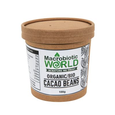 🌿Premium Organic🌿 Cacao Beans  เมล็ดคาเคา 100g